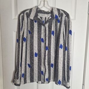 Vintage Stuart Lang blouse size 12